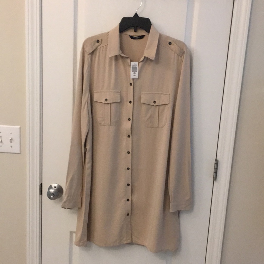 LC Waikiki Beige / Tan Dress / Long Top
